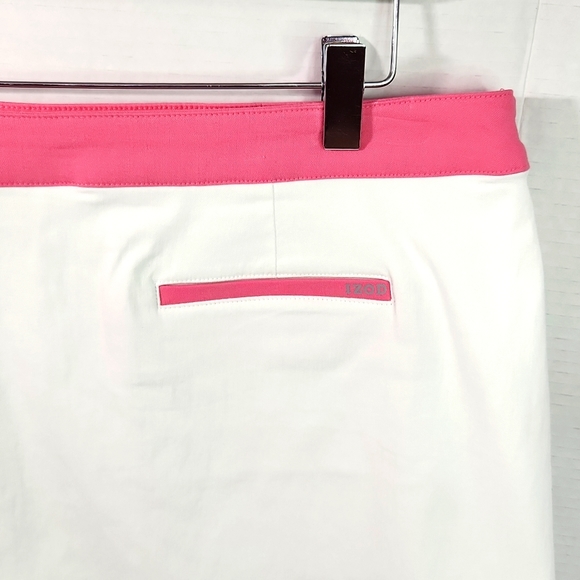 NWT White IZOD Golf Skooter Skort (16) - Picture 5 of 12
